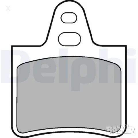 BENDIX 571264X ЗАДНИ НАКЛАДКИ CITROЕN SM / BX / CX / 1970-1994 OE 95650890 OE 75519956            