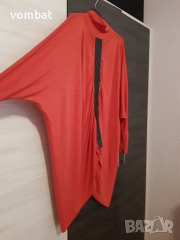Дълга блуза поло, снимка 4 - Блузи с дълъг ръкав и пуловери - 38555246