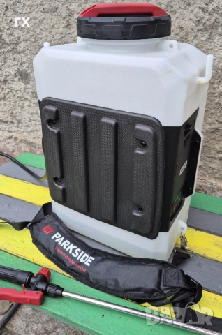 Електрическа помпа за пръскане Parkside Performance 20 V, PRDSP 20-Li C2, 16 л, работно налягане 2-6, снимка 2 - Други инструменти - 52544391