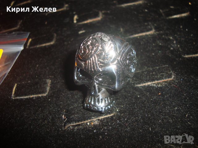 ХЕВИ МЕТАЛ ПРЪСТЕН от НЕРЪЖДАЕМА БЛАГОРОДНА СТОМАНА НОВ МОДЕН 25027, снимка 7 - Пръстени - 34339492