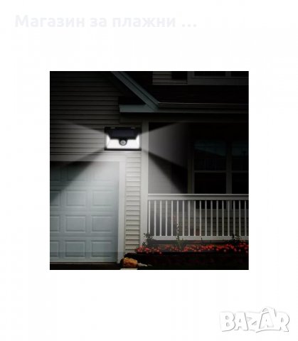 МОЩНА СОЛАРНА ИНДУКЦИОННА ЛАМПА С 32 ДИОДА - код  1828, снимка 3 - Соларни лампи - 34228349