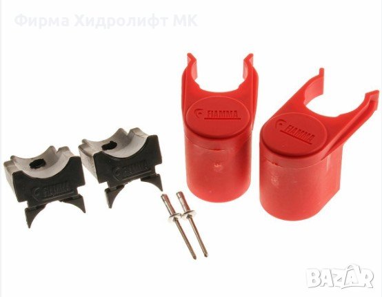 Амортисьори за багажник за велосипеди BULL SHOCK RED - FIAMMA - 9956454