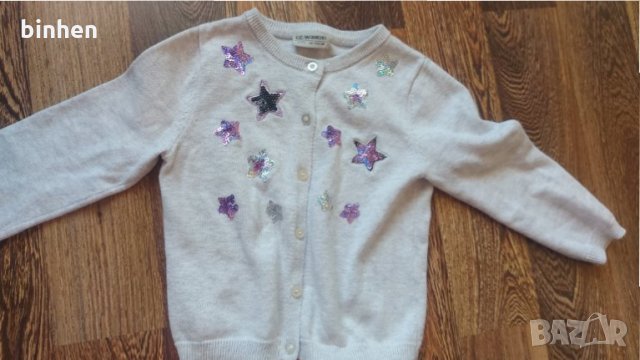 Детски ватирани суичъри и жилетка за момиче George ,H&М ,LC Waikiki,, снимка 2 - Детски анцузи и суичери - 34193985