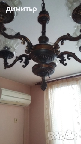 продавам винтич полилеи /АБАЖУР/, снимка 2 - Лампи за таван - 52909510