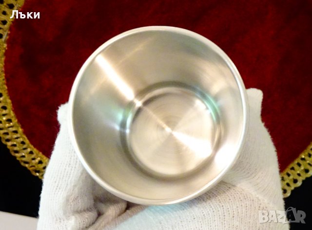 Чаша от калай за вино,серия Lindenwirtin. , снимка 5 - Антикварни и старинни предмети - 37417863