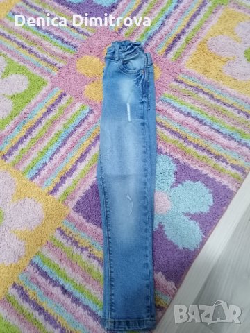 Детски дънки за момиче, снимка 3 - Детски панталони и дънки - 31944467