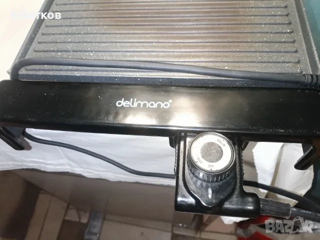 Електрическа скара DELIMANO HP4832D, снимка 2 - Скари - 56550422