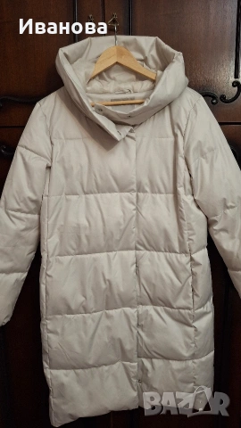 Дамско дълго яке, снимка 3 - Якета - 53175216