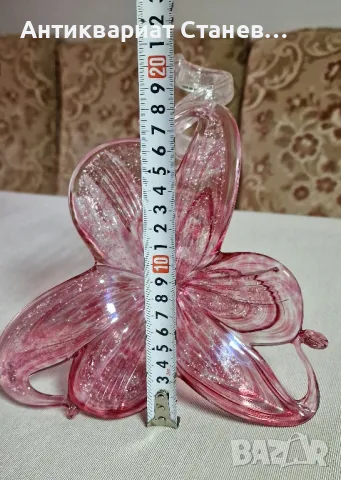 🌹Прелестно Мурано цвете с осукано стъбло

, снимка 10 - Декорация за дома - 48001613