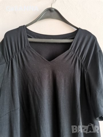 СТРАХОТНА ТУНИКА В ЧЕРНО 2XL, снимка 3 - Туники - 40456215