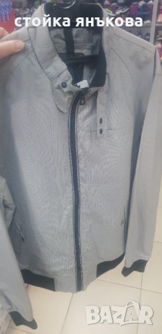 Пpoдавам стилно мъжко пролетно  яке сиво, снимка 8 - Якета - 32082505