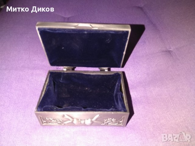 Метална кутия за бижута или друго -красива 80х53х34мм, снимка 8 - Подаръци за жени - 42170093