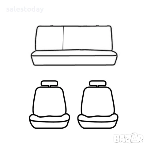 Тапицерия за кола 1/3 на 2/3, универсална , снимка 3 - Аксесоари и консумативи - 28028063