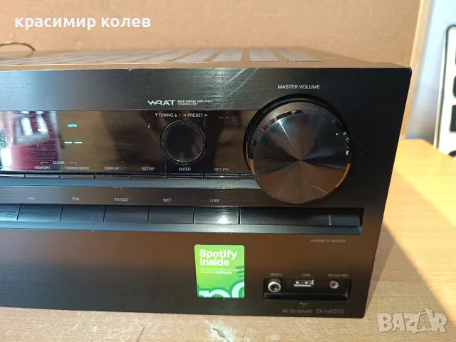 AV ресивър "ONKYO TX-NR 515", снимка 4 - Ресийвъри, усилватели, смесителни пултове - 49530798