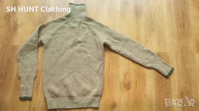 Vikafjell Sweater 100% Wool размер M за лов риболов туризъм вълнена блуза - 2528, снимка 3 - Пуловери - 54167095