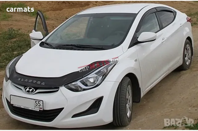 Дефлектор за преден капак Vip Tuning за Hyundai Elantra (2011-2015) - дълъг