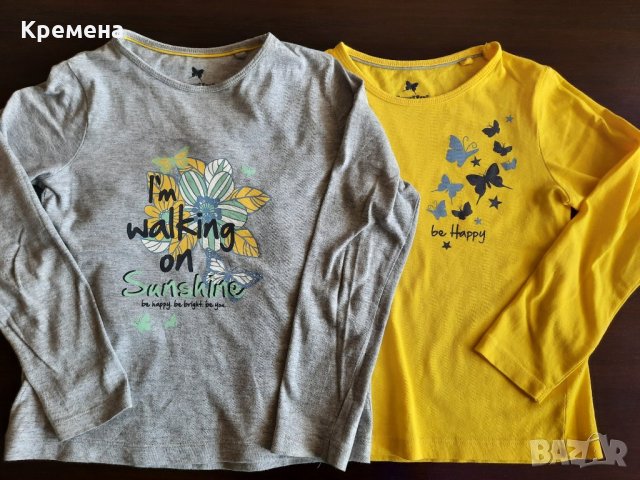 детски блузки за момиче, ръст 110/116; 122/128; 5бр- цена 20лв, снимка 5 - Детски Блузи и туники - 34452640