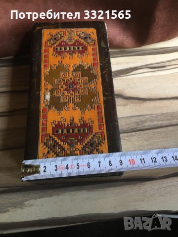 Стара кутия с дърворезба, снимка 6 - Антикварни и старинни предмети - 40313634