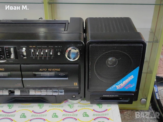 Радиокасетофон NOVA , снимка 5 - Радиокасетофони, транзистори - 53888198