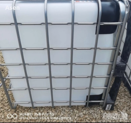 Бидони цистерни съдове за вода 1000литра 1 тон 1т 1000л ibc контейнет, снимка 5 - Напояване - 52332205