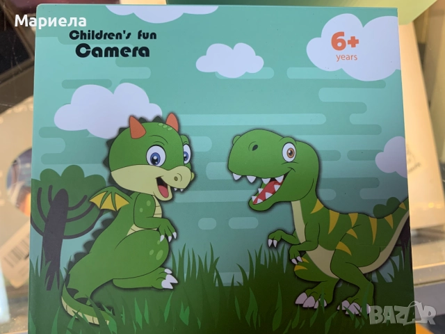 GREENKINDER Детска камера 2.0” екран с двоен обектив 64BG / Вградени игри, снимка 2 - Други - 52051427