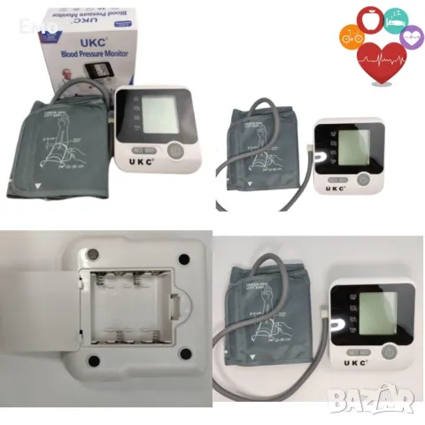 Автоматичен апарат UKC BL-8034, за измерване на налягане и пулс