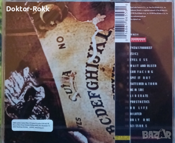 Slipknot - CD - оригинални запечатани дискове , снимка 4 - CD дискове - 52737535