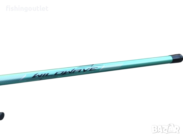 Два карбонови телекарпа 3.60мт + макари VC8000 13 лагера и корда. Нови, снимка 8 - Въдици - 51789625