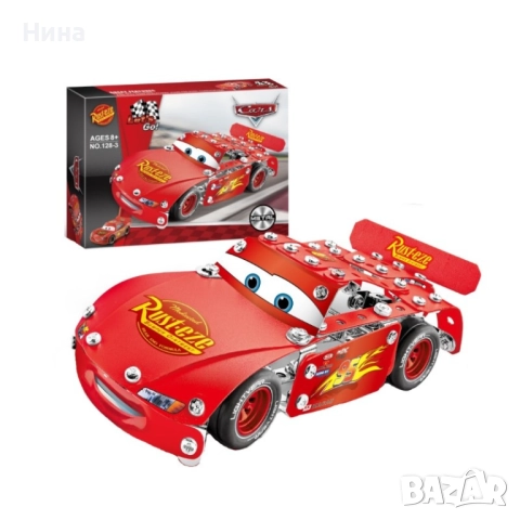 Метален конструктор Cars McQueen