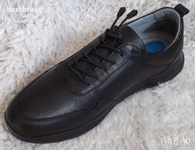 Обувки, черни, естествена кожа, код 597/ББ1/75, снимка 5 - Спортно елегантни обувки - 37448447