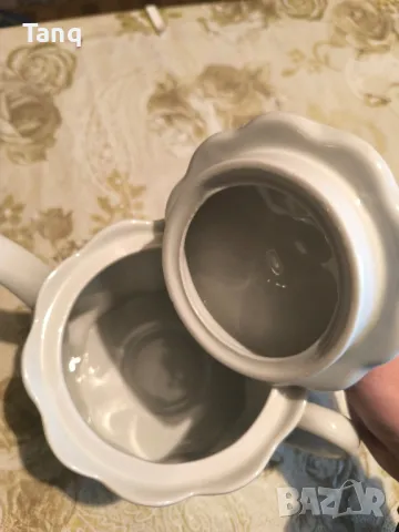 Порцеланов чайник (Чисто нов ), снимка 4 - Сервизи - 49708389