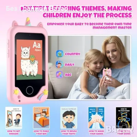 Нов Телефон с камера и игри - Играчка подарък за момичета на 3-8 години , снимка 6 - Други - 47581153