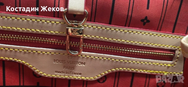  Дамска чанта от висок клас, като нова, от марката LUIS VUITTON , снимка 9 - Чанти - 53879080