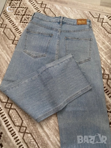 Дамски дънки с камъни, снимка 4 - Дънки - 52826901