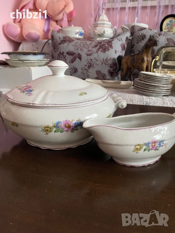 ⚜️Прекрасен, много стар български порцелан