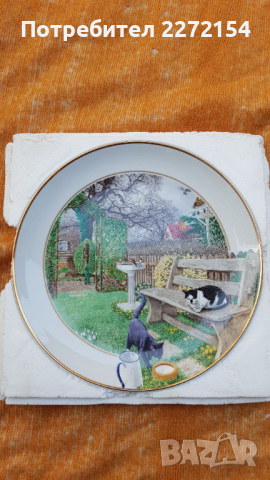 Порцелан HUMMEL чиния, снимка 1 - Антикварни и старинни предмети - 44673814