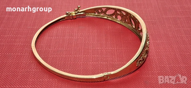 Златна гривна / 8 карата, снимка 3 - Гривни - 51956809