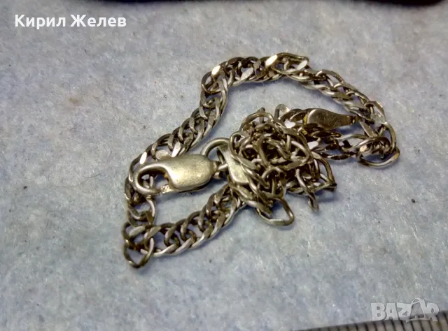 СТИЛНА СРЕБЪРНА ГРИВНА СРЕБРО 925 ЗДРАВА КЛАСИЧЕСКА ПЛЕТКА 47513, снимка 9 - Гривни - 49551490