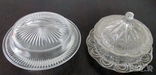 Нови стъклени соц бонбониери и чинийки за ядки, снимка 8 - Антикварни и старинни предмети - 39621350