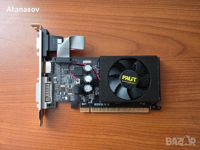Видеокарта Palit GT 520 2gb, снимка 3 - Видеокарти - 52480214