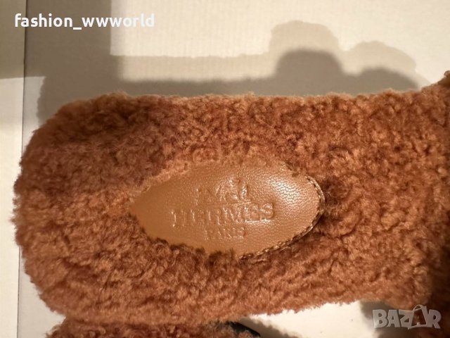 Пухени чехли Hermes 39 реплика, снимка 6 - Чехли - 42301209