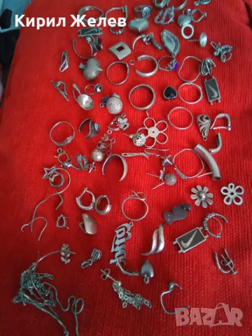 100 грама сребърни накити за поправка за реставрация за части или за материал 50641, снимка 10 - Колиета, медальони, синджири - 50241442