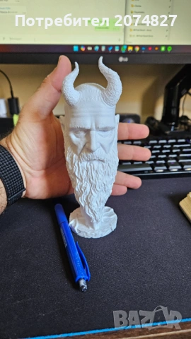 Фигурка Mimir (God of War) / Мимир статуетка, снимка 5 - Статуетки - 53279640