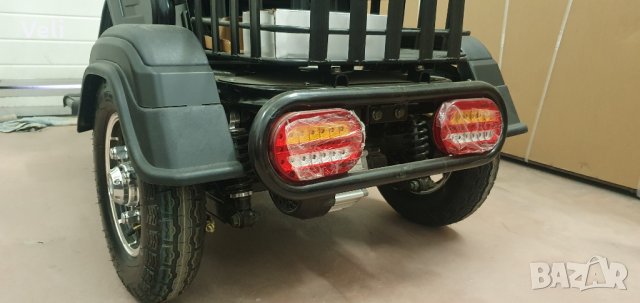 Електрическа двуместна триколка С-1 750W модел 2024 г., снимка 10 - Мотоциклети и мототехника - 29845913