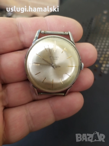 Стар руски часовник Полет, снимка 2 - Антикварни и старинни предмети - 52582094