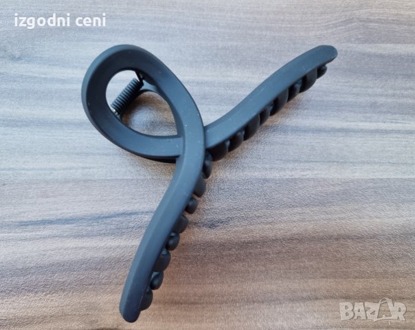 Дълга шнола щипка за коса , снимка 1