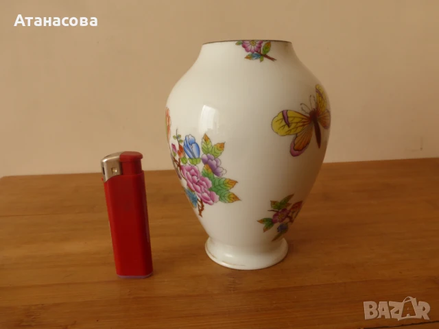 Порцеланова ваза Herend Херенд, снимка 6 - Вази - 50689084