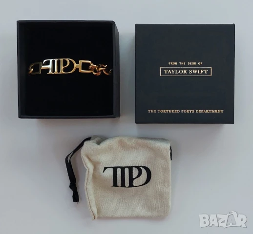 Оригинална гривна Taylor Swift "Tortured poets department"