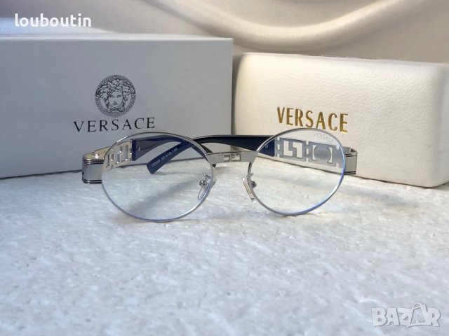 -45% разпродажба Versace унисекс прозрачни слънчеви диоптрични рамки очила за компютър, снимка 5 - Слънчеви и диоптрични очила - 38673056