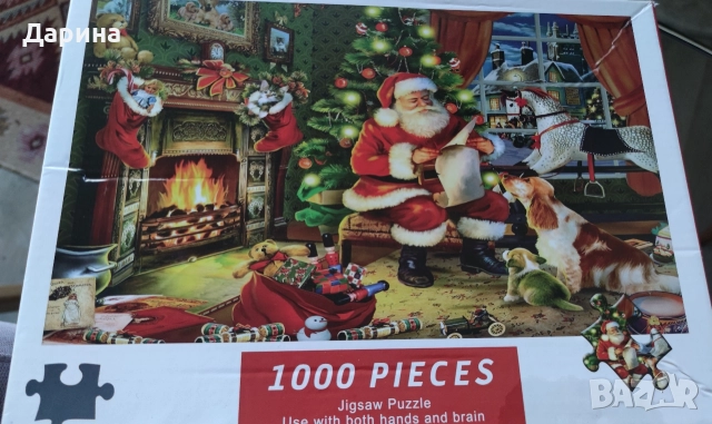 Коледни пъзели 1000 и 2000 части, снимка 7 - Пъзели - 52658493